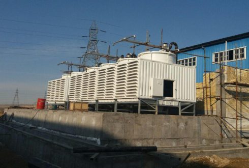 ساخت و نصب تجهیزات کولینگ تاور پروژه آلومینیوم اراک