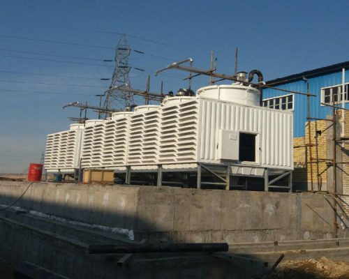 ساخت و نصب تجهیزات کولینگ تاور پروژه آلومینیوم اراک